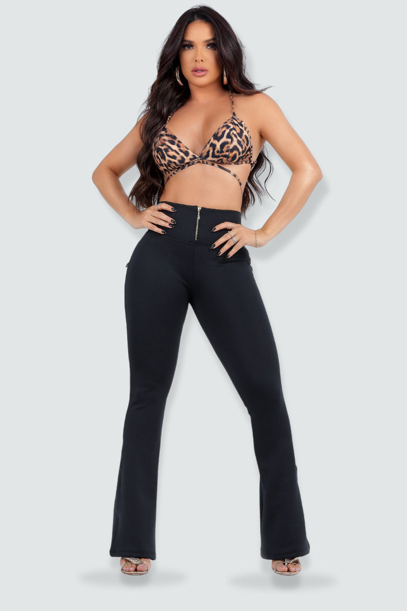 Calça Flare Calca De Montaria Feminina Calça Feminina Flare